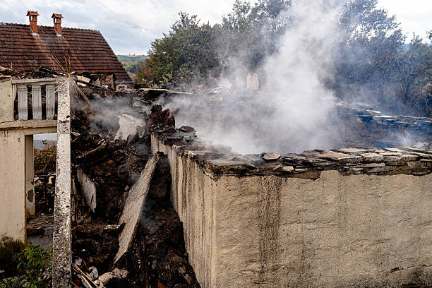 Professional Fire Damage Removal technician working in Ohio, OH